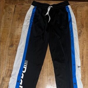 Reebok Black and Blue Joggers